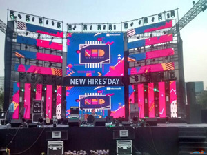 668sqm P6.67 Rental outdoor led display screen