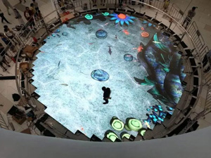 140sqm 3.91 Interactive LED Floor for Dance